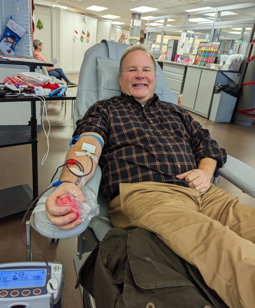 Donating Blood January 2024